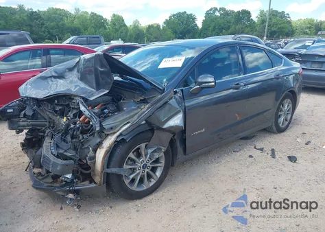 2017 Ford Fusion Hybrid Se из США, поврежденный, VIN 3FA6P0LU2HR296418